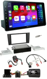 Автомагнитола для Audi A4 B5 1999–2001 Pioneer Bluetooth, DAB, USB, совместима с кнопками на руле и системой Bose