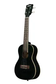 KALA KA-SPRK-BLACK Galaxy Black Sparkle Concert Ukulele with Bag