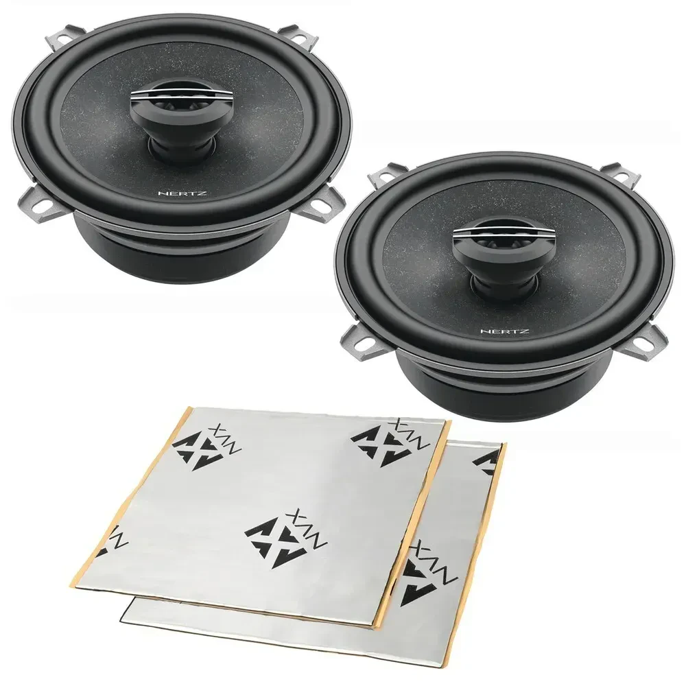 Hertz CX 130 100W RMS 5.25" Coaxial Car Speakers w/ Sound Damping