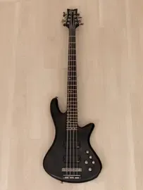 Бас-гитара Schecter Research Stiletto Studio-8 HH Black w/case Korea 2018