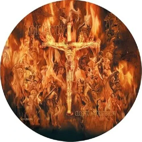 Виниловая пластинка Immolation - Close To A World Below - Picture Disc [New Vinyl LP] Picture Disc,