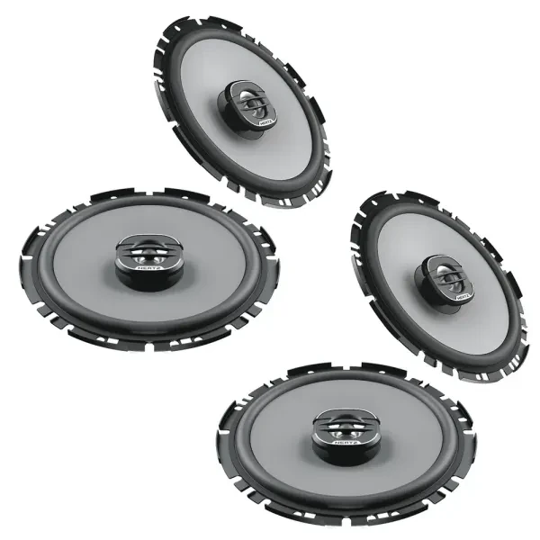(2-Pairs) Hertz X 170 800W Peak (200W RMS) 6.75” Coaxial Speakers