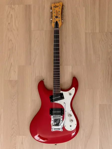 Электрогитара Mosrite Ventures Model XII Red w/case USA 1960s