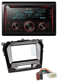 Pioneer 2DIN DAB MP3 Bluetooth USB CD Autoradio für Suzuki Vitara (ab 2015)