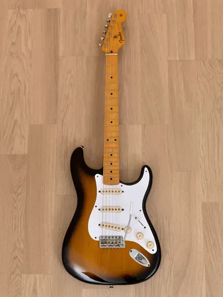 Электрогитара Fender American Vintage '57 Stratocaster Sunburst w/case USA 2003