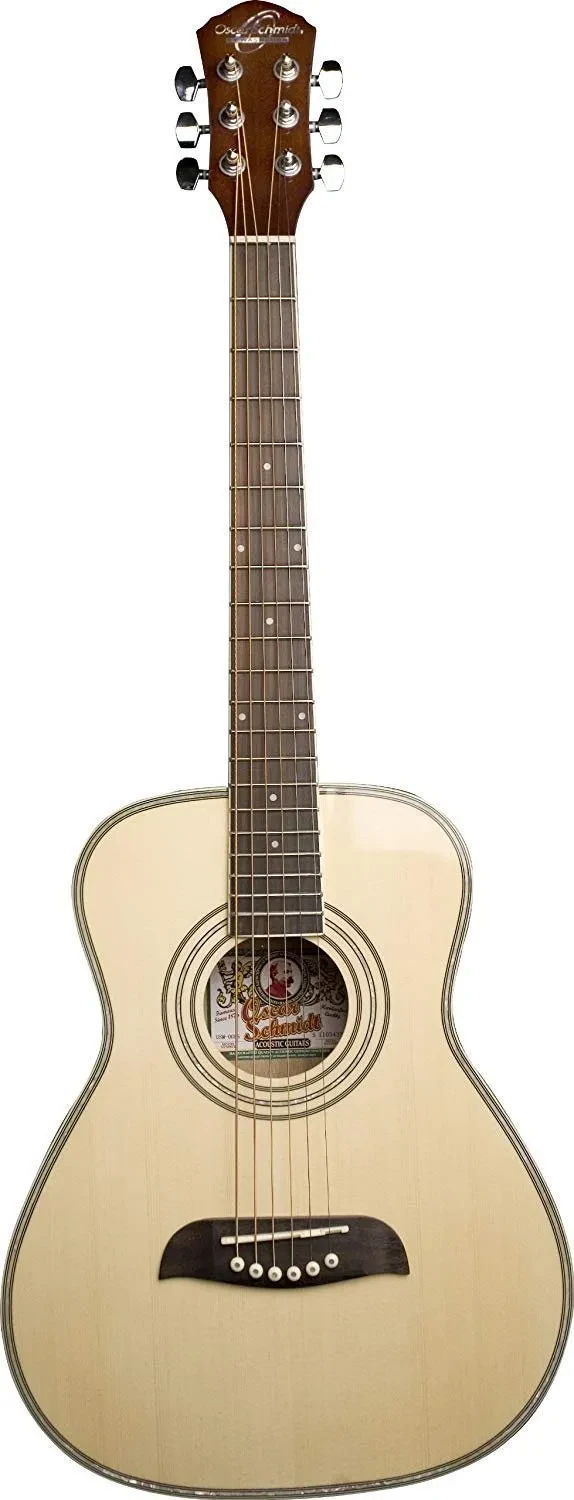 Oscar Schmidt OGHS-A-U 1/2 Size Dreadnought Acoustic Guitar (High Gloss)