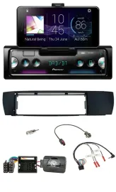 Автомагнитола для BMW X3 (E83) 2004–2010 Pioneer USB, Bluetooth, DAB, поддержка управления на руле