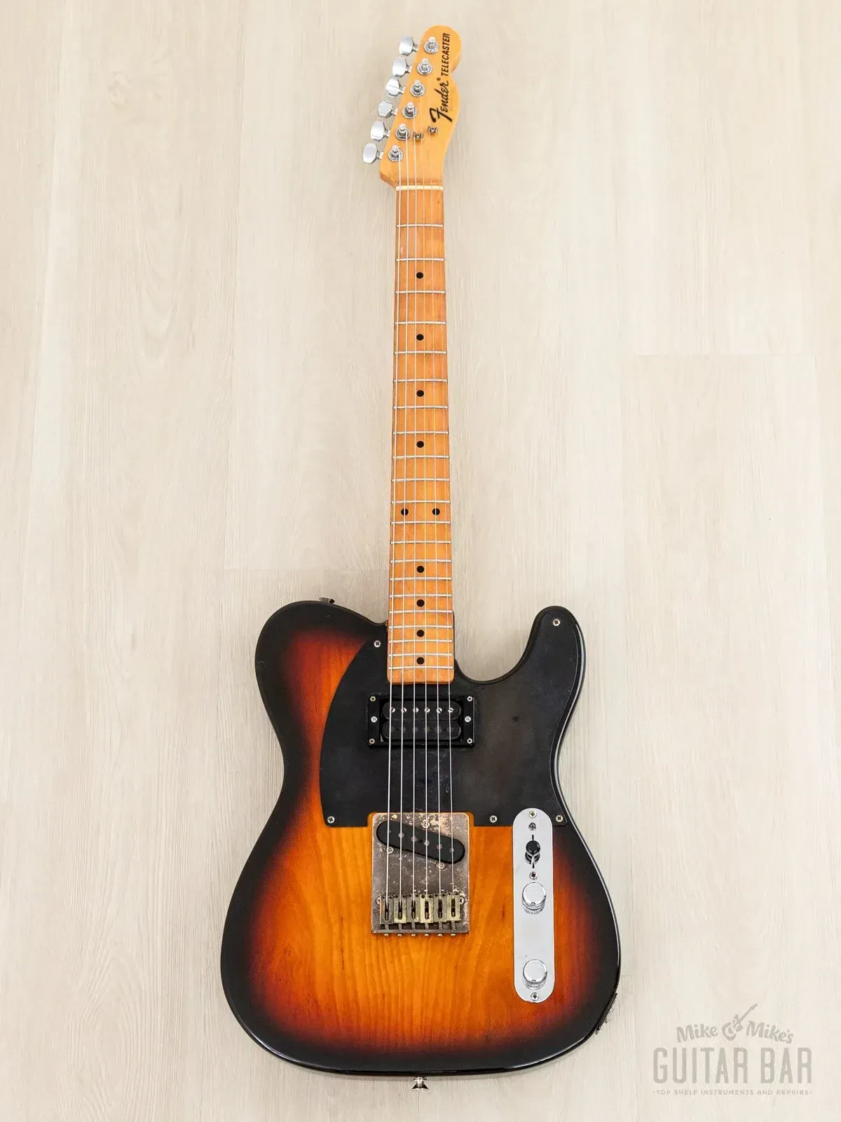 Электрогитара Fender Telecaster 1967 Vintage Reissue Keith Richards Sonny TL67-65SPL SH Sunburst w/gigbag Japan 1988