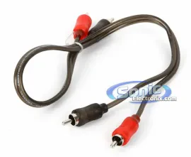 Stinger SI121.5 1000 Series 1.5 Ft. 2-Channel RCA Stereo Interconnect Cable