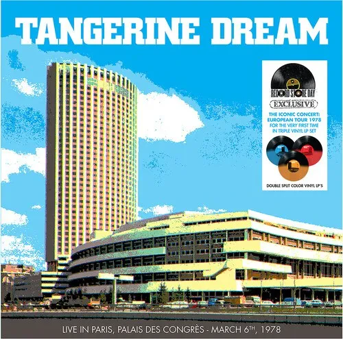 Виниловая пластинка Tangerine Dream - Live in Paris, Palais Des Congres [New Vinyl LP]