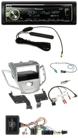 Pioneer MP3 USB CD DAB Lenkrad Autoradio x für Ford Fiesta 2010-13 ohne Display