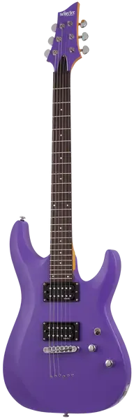 Электрогитара Schecter C-6 Deluxe Satin Purple