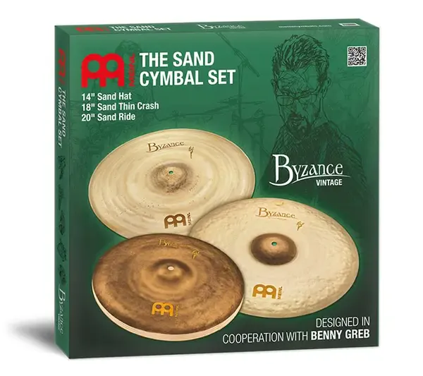 Комплект тарелок Meinl BV-141820SA Byzance Vintage Sand Cymbal Set