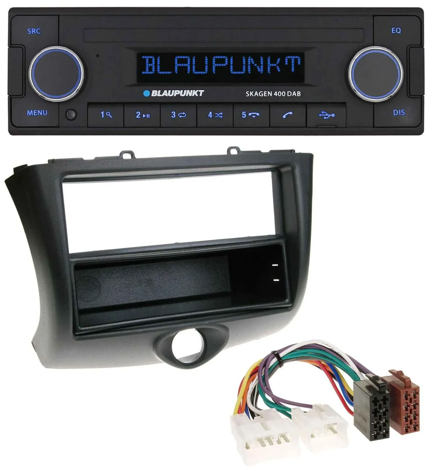 Автомагнитола для Toyota Yaris (2003–2006) Blaupunkt DAB, USB, Bluetooth, MP3