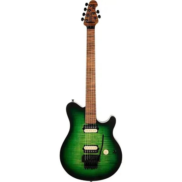 Электрогитара Ernie Ball Music Man Axis Flame Top Macha