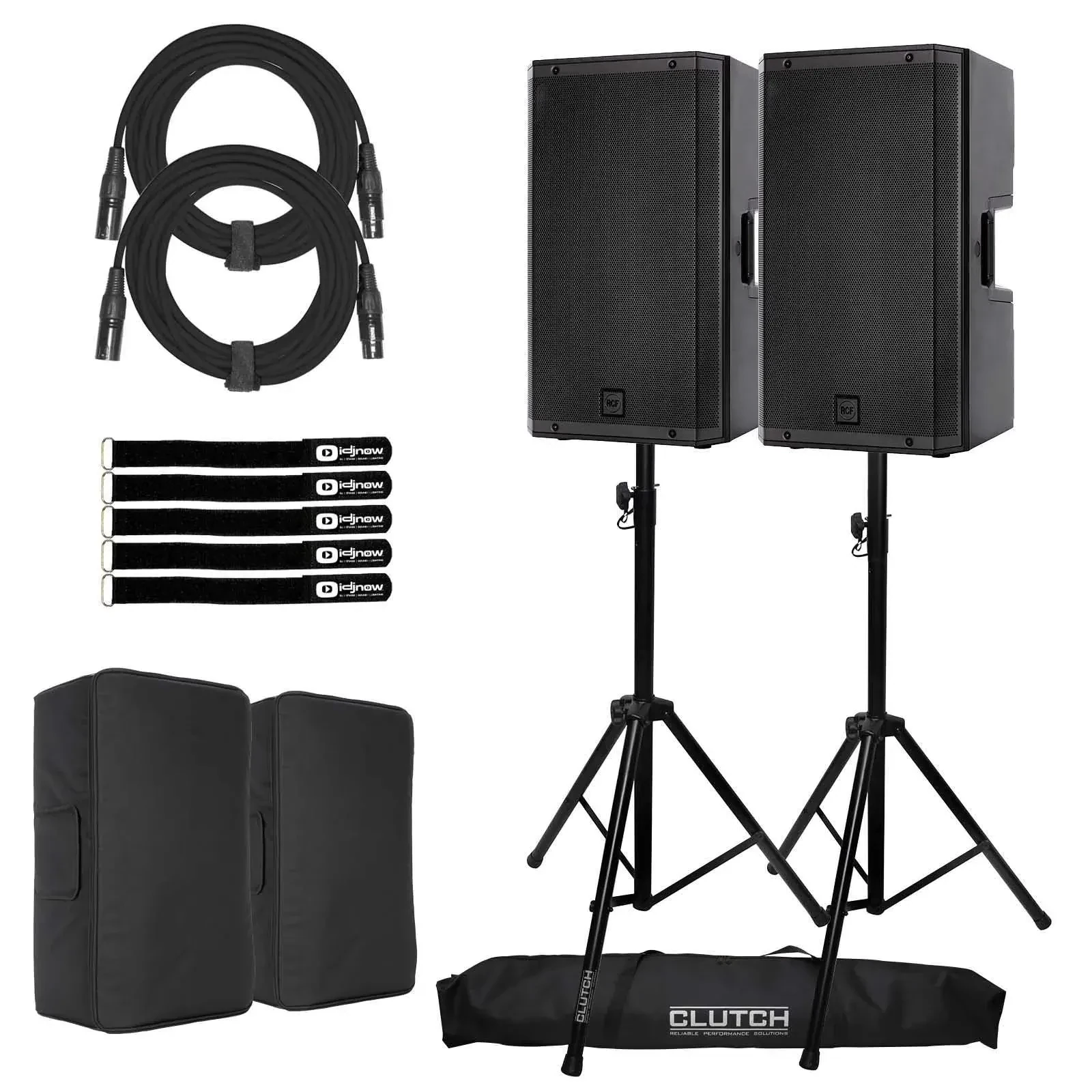 Активная акустическая система RCF ART 935-A 15" (набор, пара) с чехлами и стойками