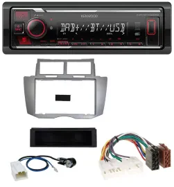 Автомагнитола Kenwood MP3, Bluetooth, USB, DAB для Toyota Yaris (2007–2011)