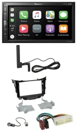 Автомагнитола Pioneer 2DIN USB Bluetooth DAB MP3 для Hyundai i30 (с 2017)