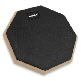 keepdrum Übungspad DP-BK8 Drum Practice Pad schwarz 8 Zoll