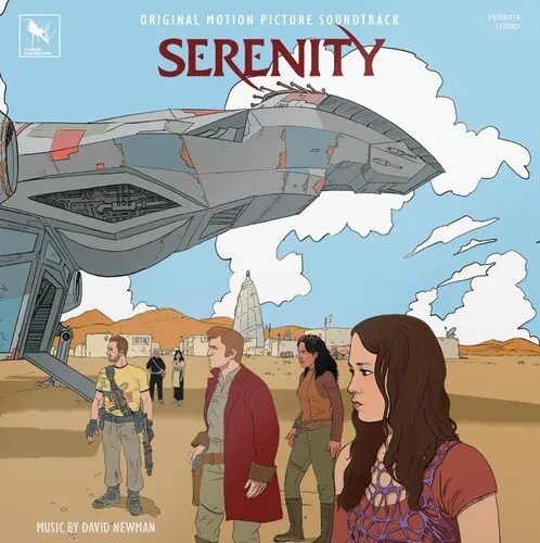 Виниловая пластинка David Newman - Serenity (Original Soundtrack) [New Vinyl LP] Blue, Clear Vinyl