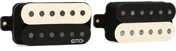 Комплект звукоснимателей для электрогитары EMG Jim Root Daemonum F-Spaced Zebra
