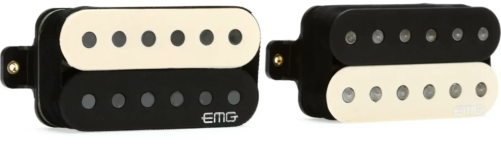 Комплект звукоснимателей для электрогитары EMG Jim Root Daemonum F-Spaced Zebra