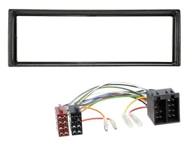 Einbauset DIN Autoradio für VW Golf 2 83-92 Jetta II 84-92 T4 90-03