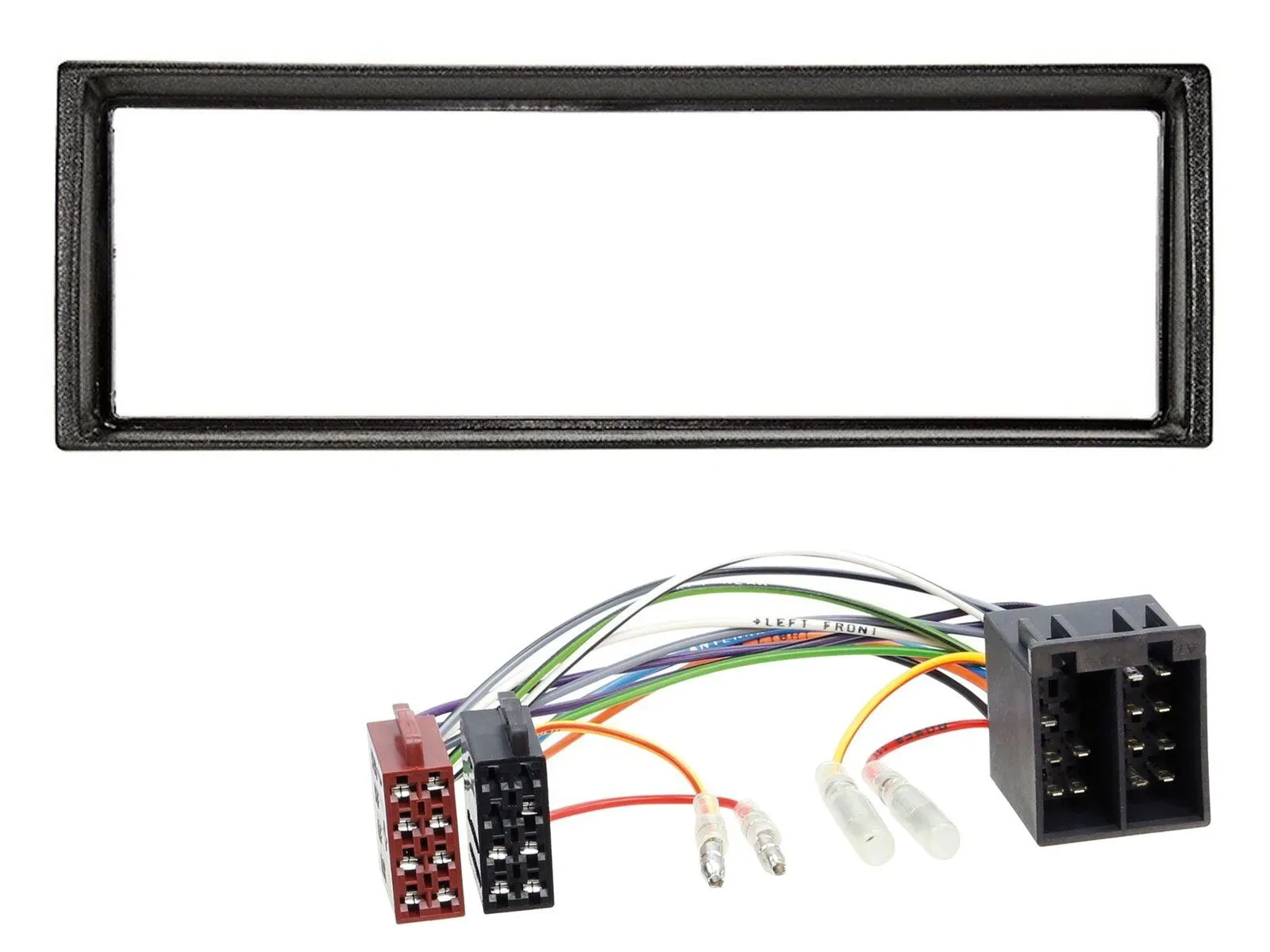 Einbauset DIN Autoradio für VW Golf 2 83-92 Jetta II 84-92 T4 90-03