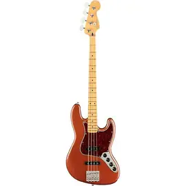 Бас-гитара Fender Player Plus Active Jazz Bass Maple FB Aged Candy Apple Red