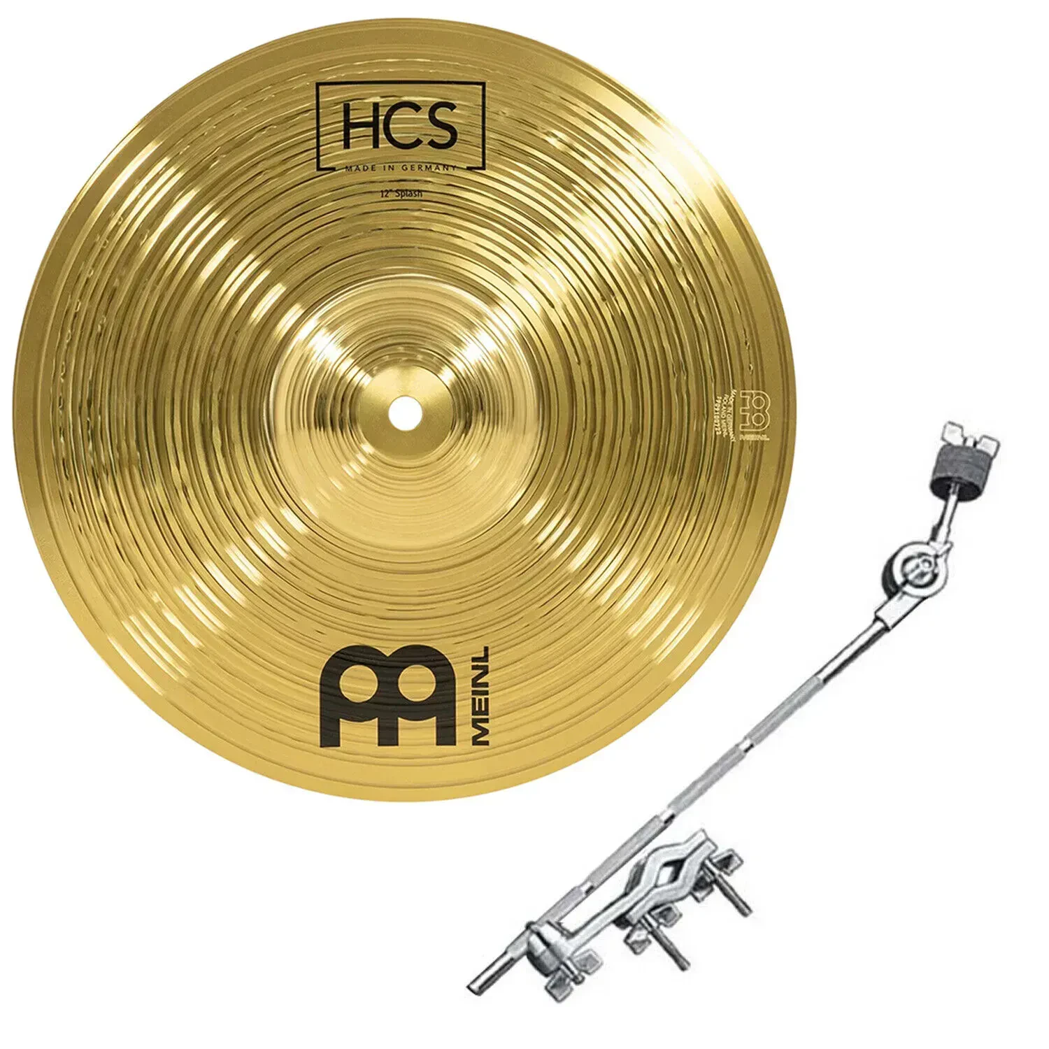 Тарелка барабанная MEINL 12" HCS Splash с держателем