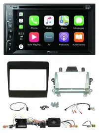 Pioneer Lenkrad USB DVD Bluetooth DAB 2DIN Autoradio für Porsche 911 2011-2017 9