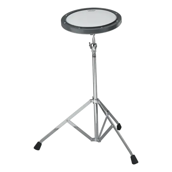 Тренировочный пэд REMO RT-0010-ST Tunable Practice Pad Gray Ambassador Coated 10'', стойка