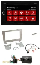 Blaupunkt Lenkrad DVD Bluetooth DAB 2DIN USB Autoradio für SSangYong Rexton ab 2