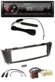 Автомагнитола для Nissan Almera (с 2003) Pioneer 1-DIN, DAB, USB, AUX, MP3