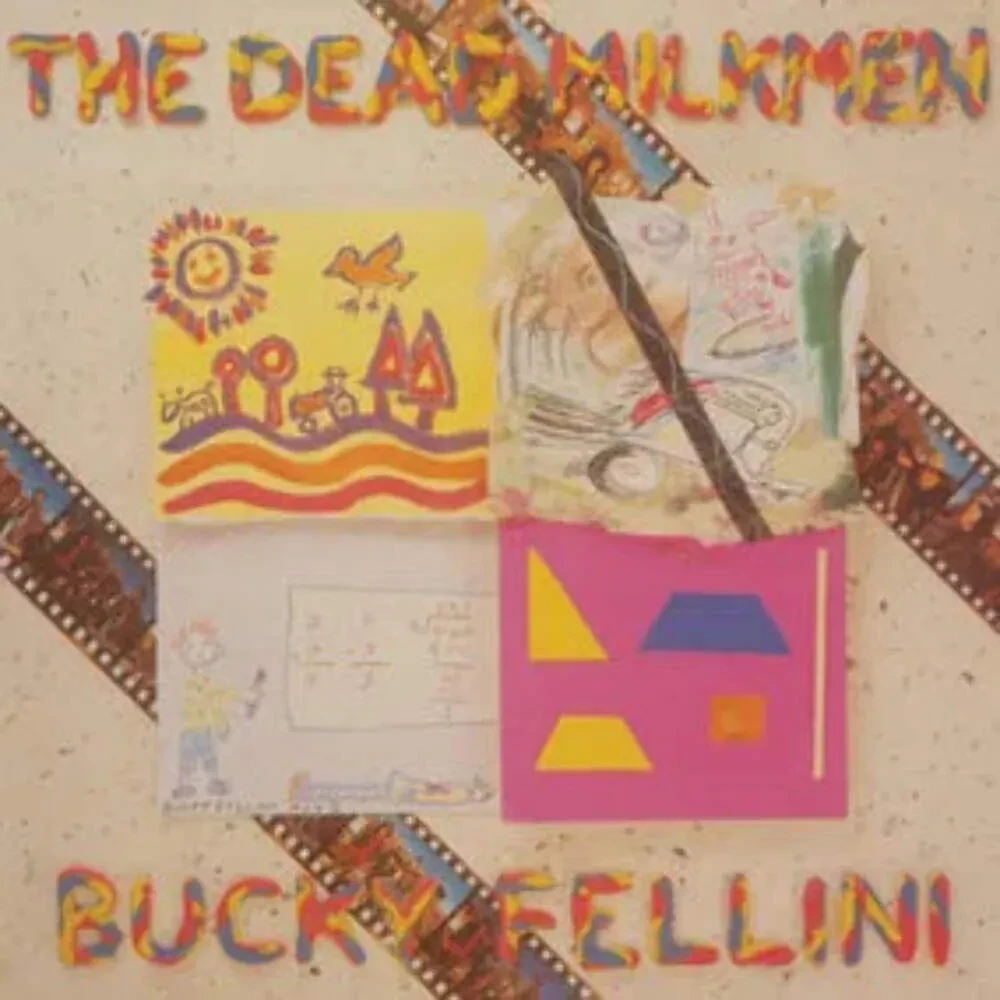 Виниловая пластинка The Dead Milkmen – Bucky Fellini, жёлтый винил (Релиз 1987)