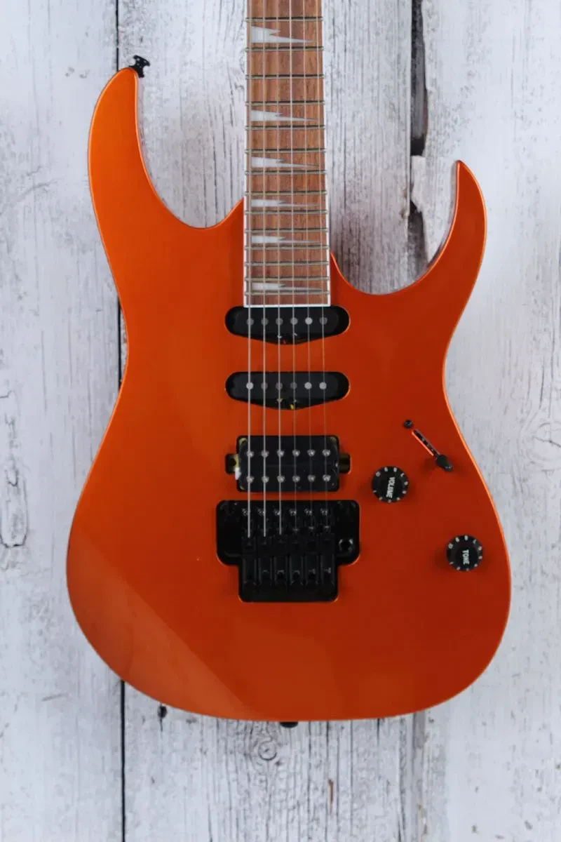 Ibanez RG Standard RG460DX Electric Guitar Roadster Orange Metallic with Gig Bag