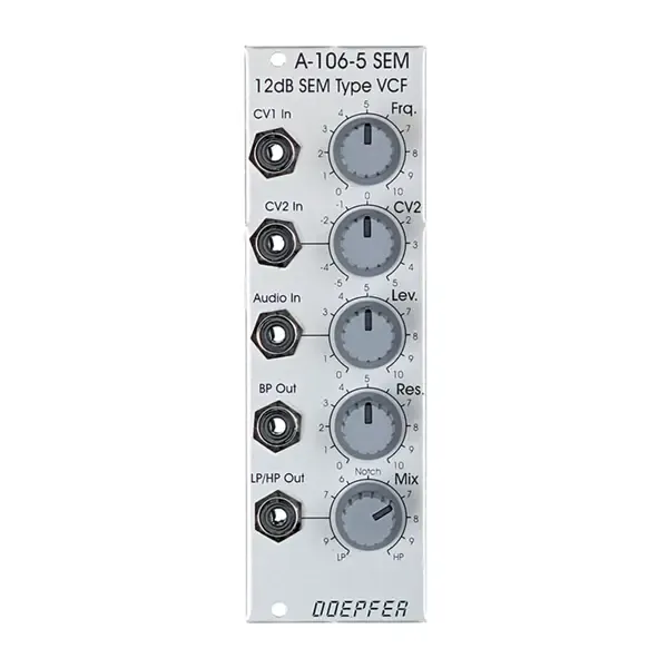 Модульный студийный синтезатор Doepfer A-106-5 SEM Filter - Filter Modular Synthesizer