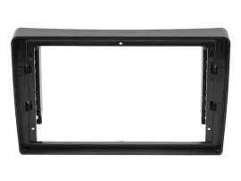 Einbaurahmen für 9 Zoll Autoradio für VW Touareg I 7L 06/2003-002/2010 schwarz