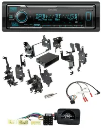 Kenwood Bluetooth Lenkrad DAB USB Autoradio für Toyota Yaris 2007-2012