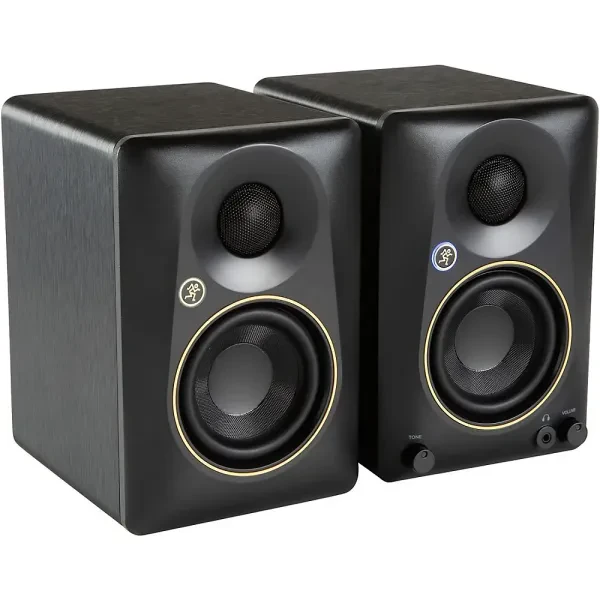 Mackie LE Gold Trim Powered Studio Monitors w/ Tone Control and Bluetooth (Pair)