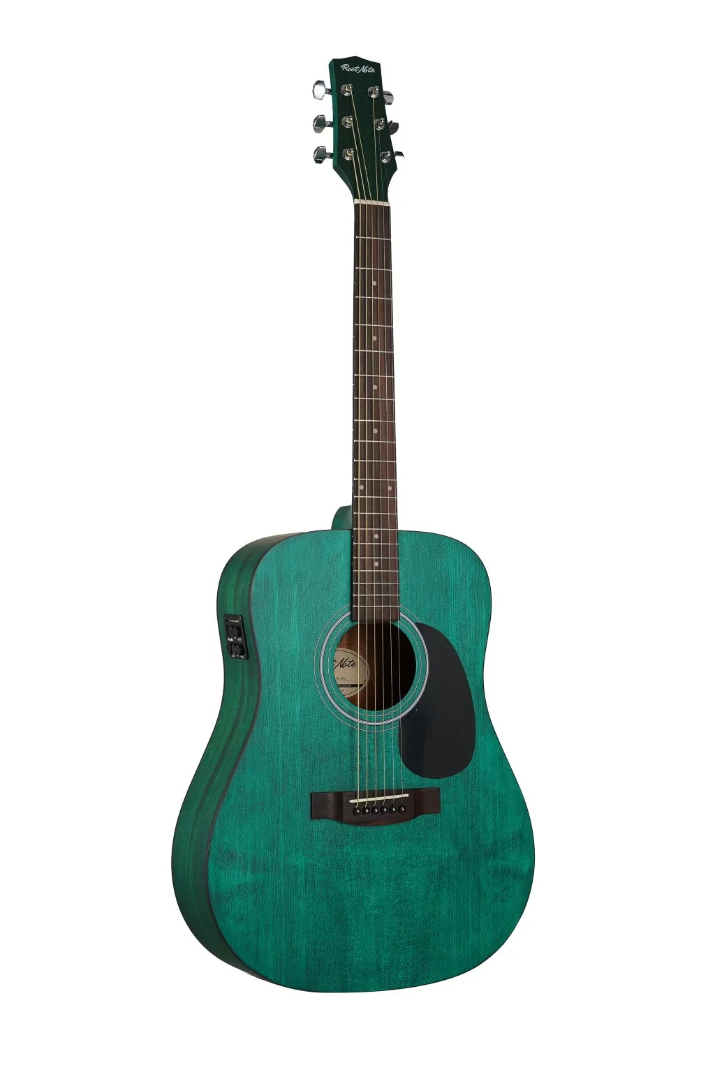Трансакустическая гитара Root Note TA110-GN зеленая с чехлом