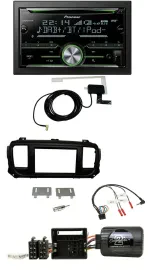 Pioneer CD USB Lenkrad Bluetooth 2DIN DAB Autoradio für Toyota Proace Citroen Ju