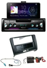 Автомагнитола для Audi TT 2006–2014 Pioneer USB MP3 Bluetooth DAB, активная система, Quadlock