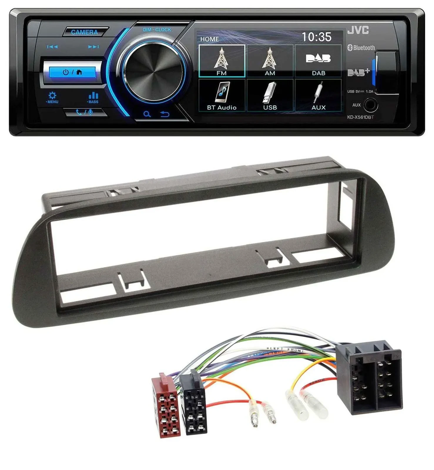 JVC Bluetooth MP3 USB DAB Autoradio für Mercedes Sprinter W314 ab 2001