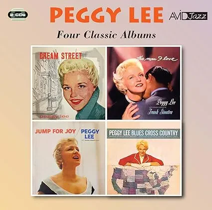 PEGGY LEE - The Man I Love/ Dream Street/ Jump For Joy/ Blues Cross Country (2CD)