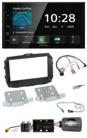 Kenwood Bluetooth Lenkrad DAB USB 2DIN Autoradio für Alfa Giulietta 2013-2021 94