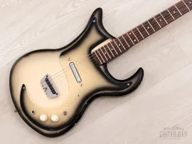 1961 Danelectro Silvertone Prototype Silverburst Vintage Guitar, 1 of 1