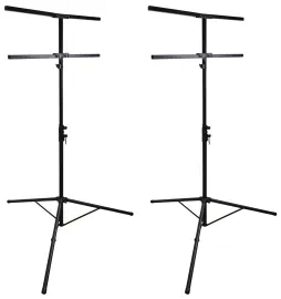 Стойка для световых приборов для DJ Rockville RVLS-F1 12' 110 lb, тренога, складная (набор, 2 шт)