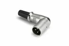 Hosa XRR-318M Right Angle XLR3M Connector
