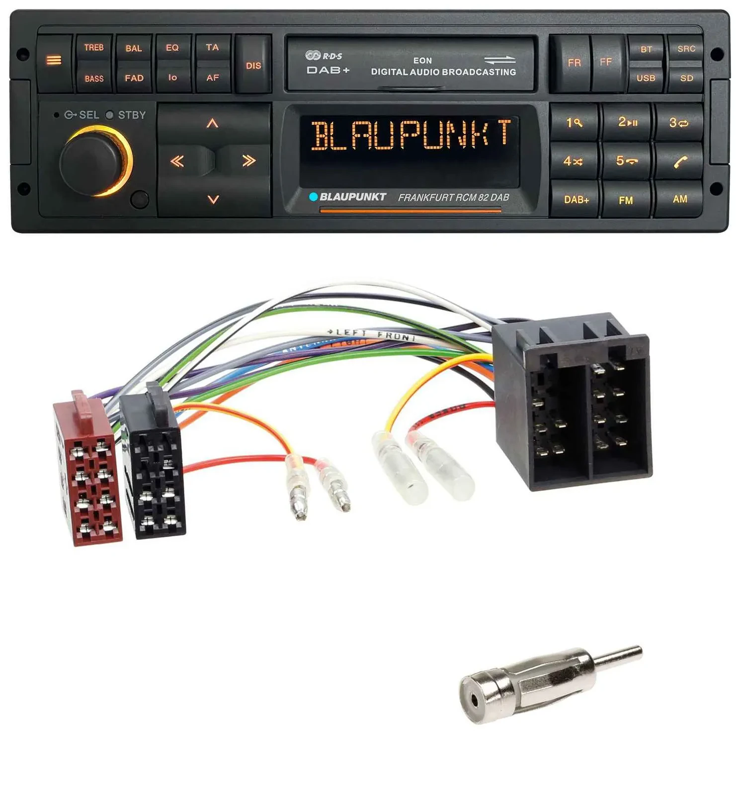 Blaupunkt USB DAB SD MP3 Bluetooth Autoradio für Opel Astra F 1991-98 Corsa A+B